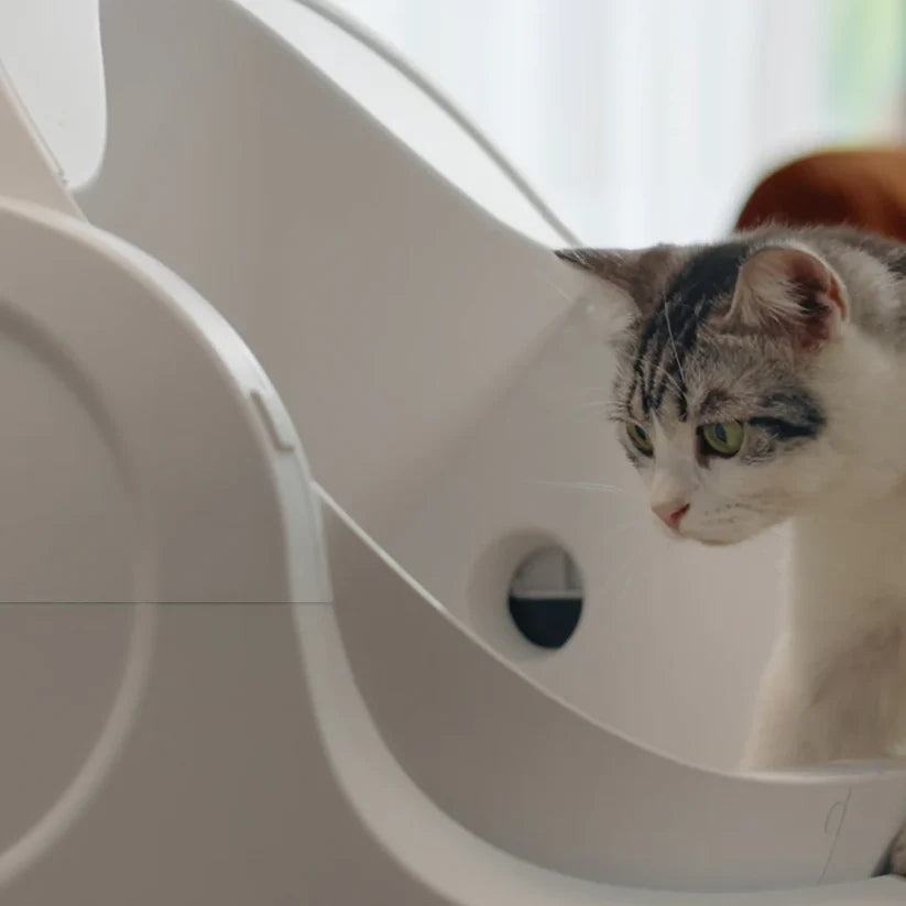 Smart Scoop-Free Cat Litter Box